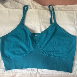 Teal Women's Crop Top